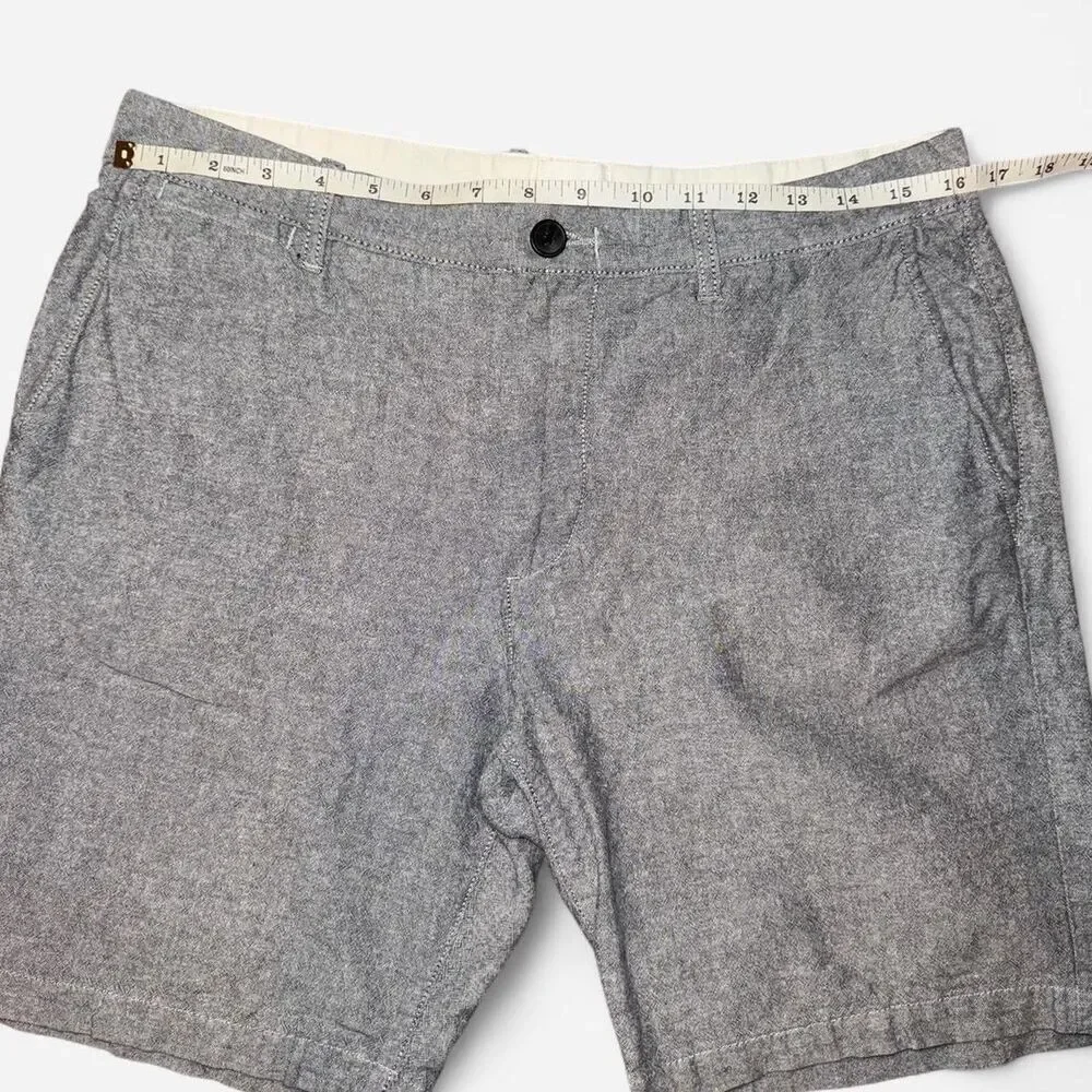 H&M Men's Grey Cotton Chino Shorts - Picture 5 of 7